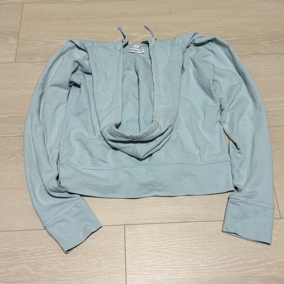 James Perse Light Blue Zip-Up Hoodie - Picture 8 of 8